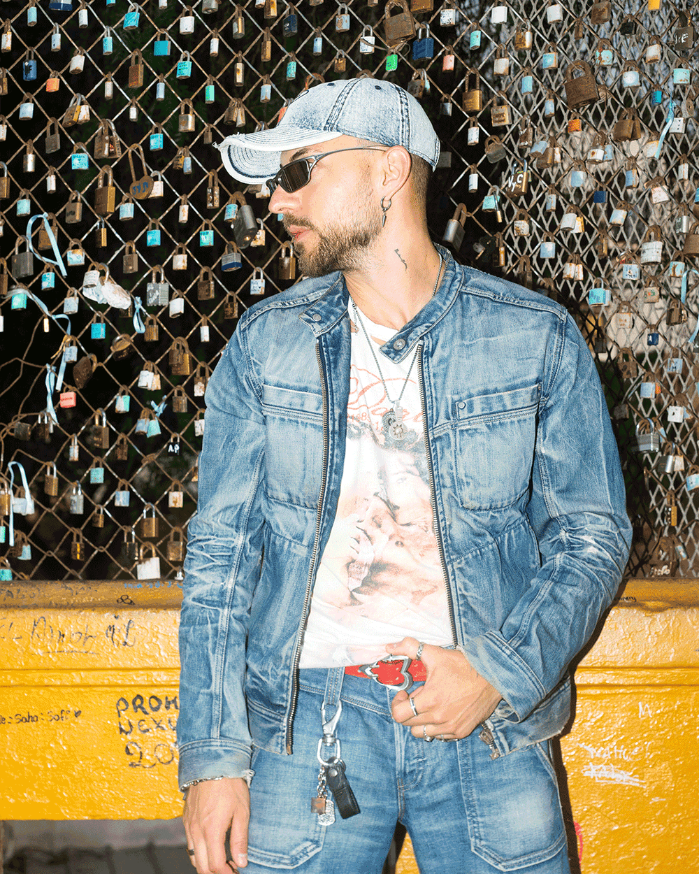 Original Amante Washed Denim Cap