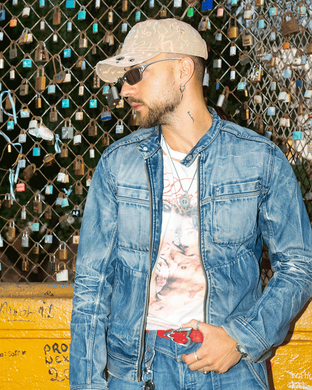 ORIGINAL AMANTE CAP Azul x Textiltester Edition