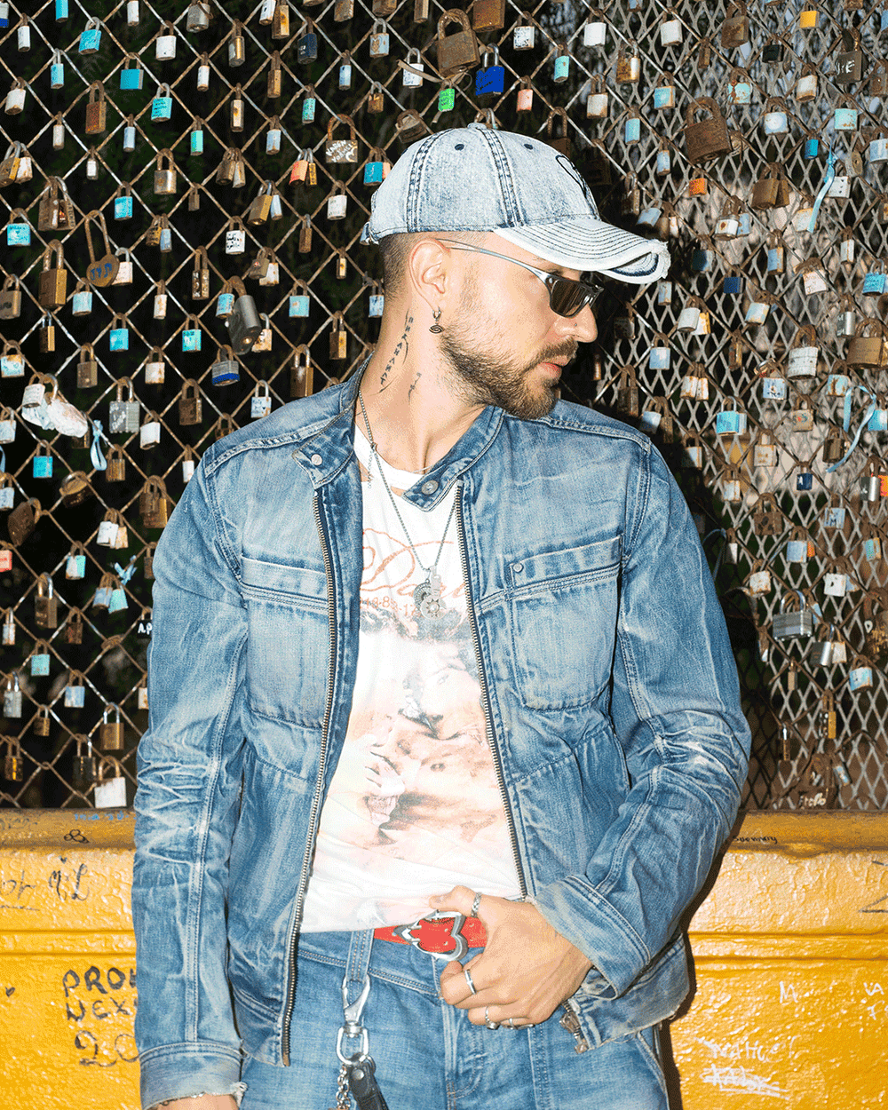 Original Amante Washed Denim Cap
